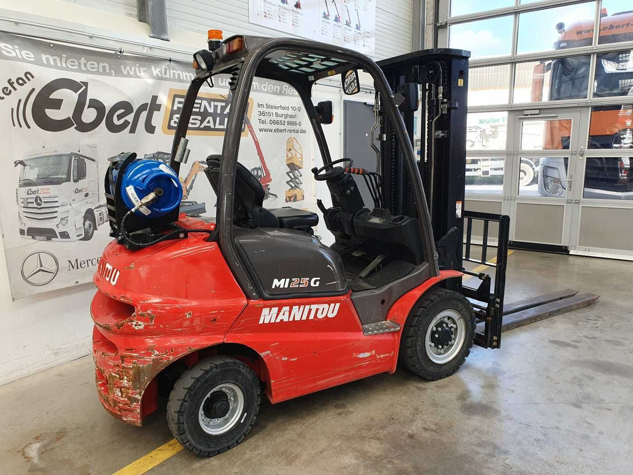 Leasing  Manitou MI 25 G / Triplex: 4.70m / nur 1.976h! / SS Manitou MI 25 G / Triplex: 4.70m / nur 1.976h! / SS: afbeelding 8