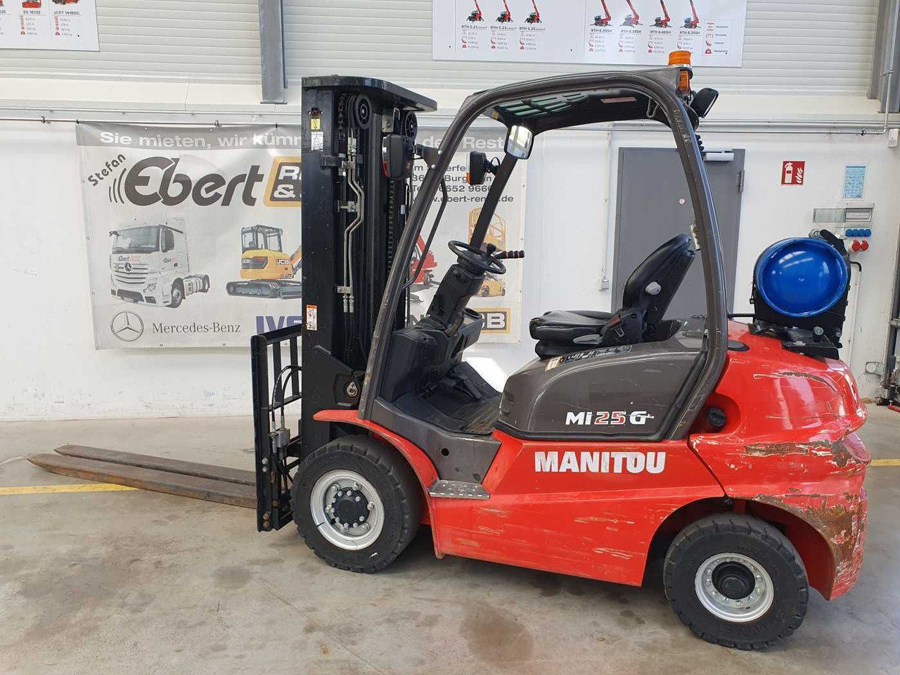Manitou MI 25 G / Triplex: 4.70m / nur 1.976h! / SS - Heftruck: afbeelding 2 Manitou MI 25 G / Triplex: 4.70m / nur 1.976h! / SS - Heftruck: afbeelding 2