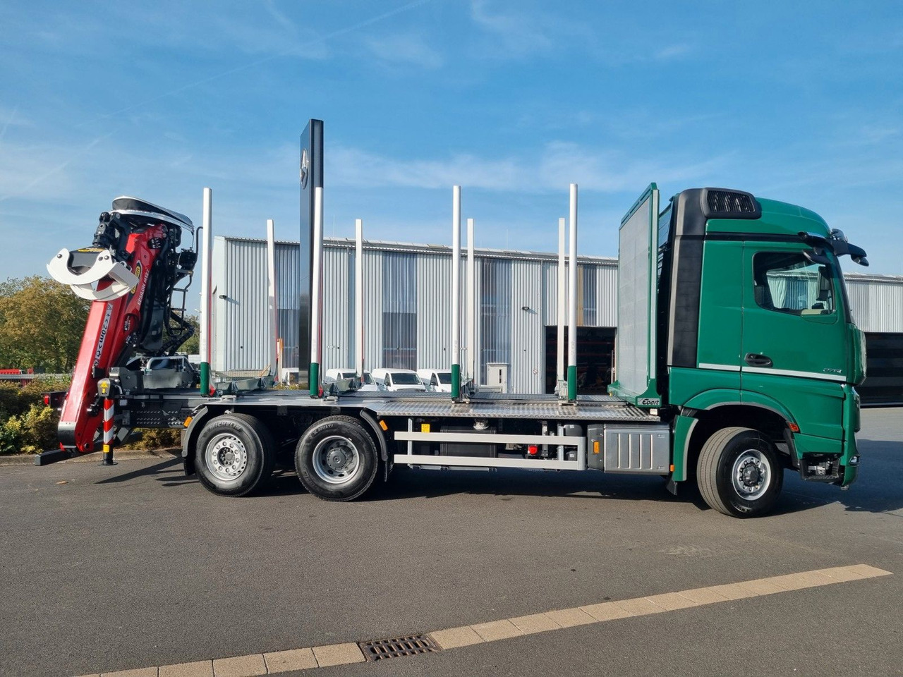 Mercedes-Benz Arocs 2551 L 6x2/4 HAD Palfinger Epsilon TZ12 - Houttransport, Kraanwagen: afbeelding 5 Mercedes-Benz Arocs 2551 L 6x2/4 HAD Palfinger Epsilon TZ12 - Houttransport, Kraanwagen: afbeelding 5