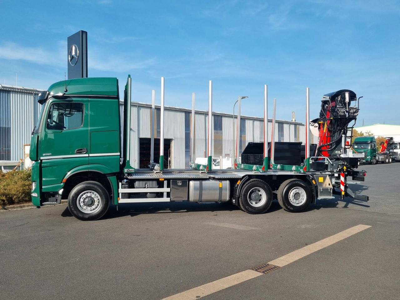 Mercedes-Benz Arocs 2551 L 6x2/4 HAD Palfinger Epsilon TZ12 - Houttransport, Kraanwagen: afbeelding 4 Mercedes-Benz Arocs 2551 L 6x2/4 HAD Palfinger Epsilon TZ12 - Houttransport, Kraanwagen: afbeelding 4