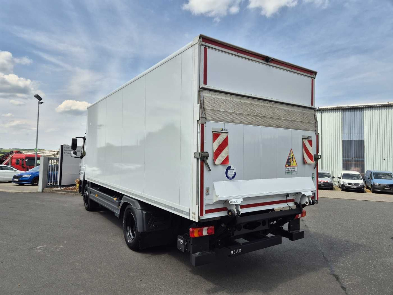 Bakwagen Mercedes-Benz Atego 1524 L LBW 1.500kg Standheizung Klima: afbeelding 8