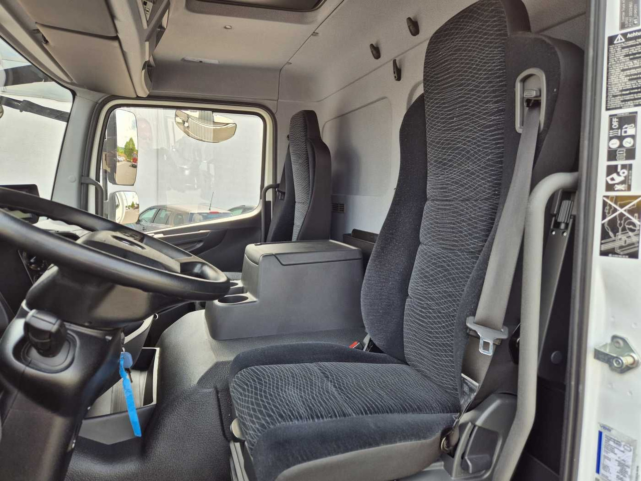 Bakwagen Mercedes-Benz Atego 1524 L LBW 1.500kg Standheizung Klima: afbeelding 14