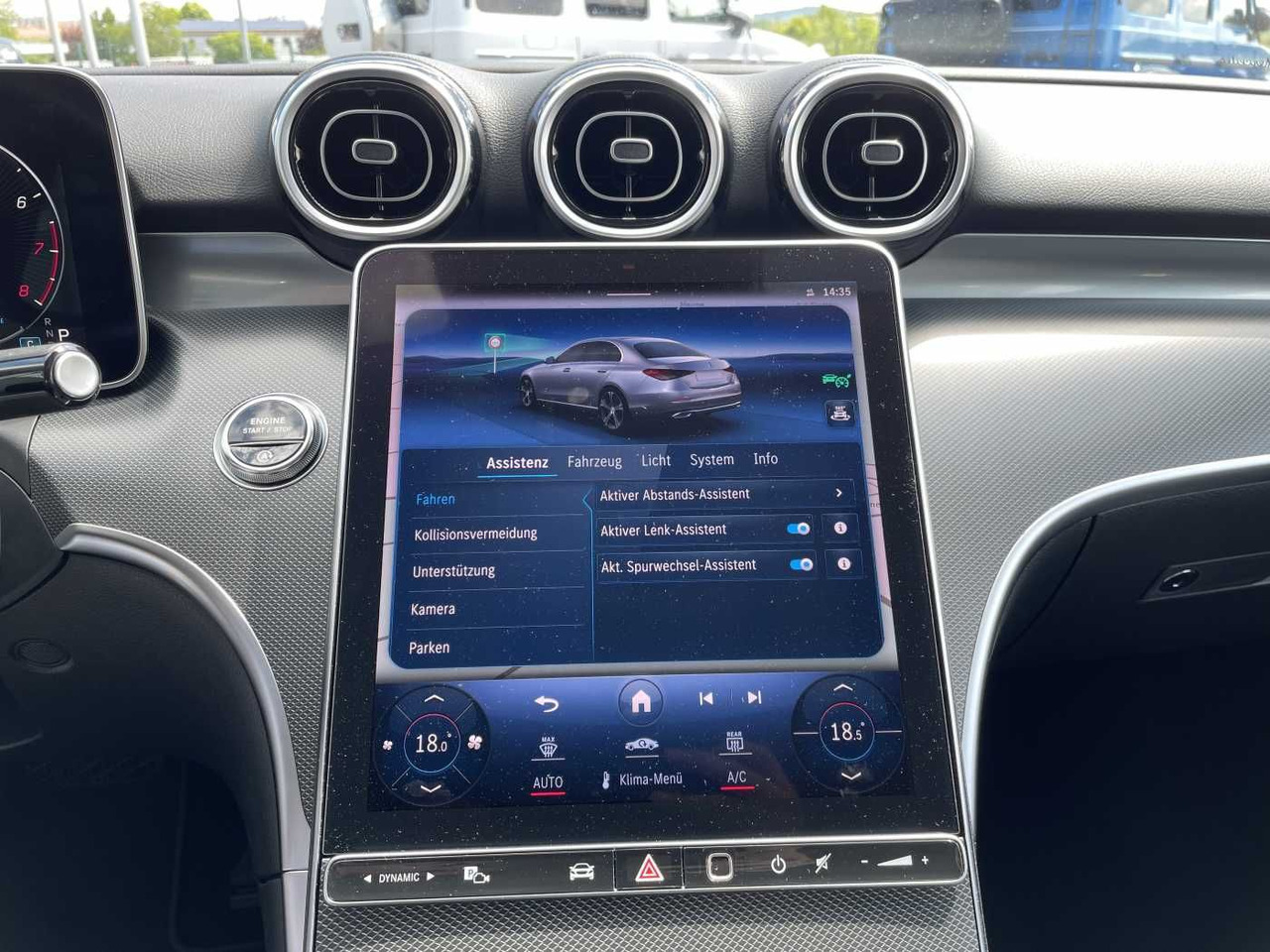 Leasing  Mercedes-Benz C 180 9G Avantgarde Memory+Distr+ 360°+Keyless+L Mercedes-Benz C 180 9G Avantgarde Memory+Distr+ 360°+Keyless+L: afbeelding 13