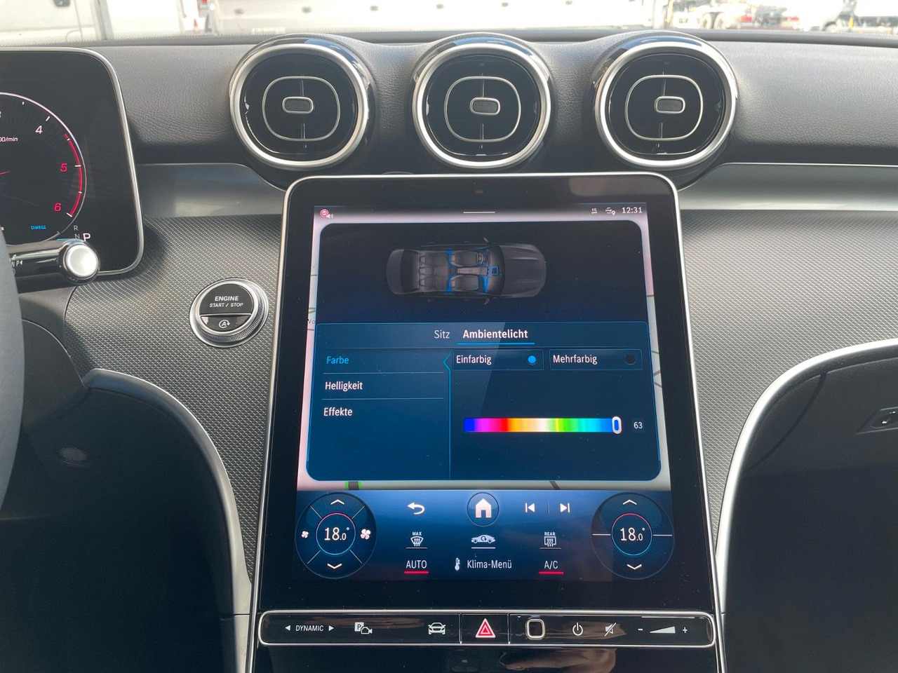 Sedan Mercedes-Benz C 200 d AVANTGARDE 360°+TOTW+Carplay+Ambiente: afbeelding 17 Sedan Mercedes-Benz C 200 d AVANTGARDE 360°+TOTW+Carplay+Ambiente: afbeelding 17