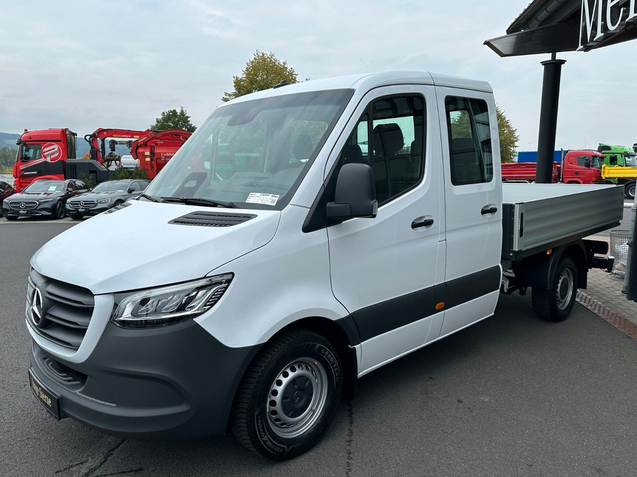 Mercedes-Benz Sprinter 317 CDI 3665 9G DoKa AHK Klima - Huifzeil bedrijfswagen, Bestelwagen met dubbele cabine: afbeelding 3 Mercedes-Benz Sprinter 317 CDI 3665 9G DoKa AHK Klima - Huifzeil bedrijfswagen, Bestelwagen met dubbele cabine: afbeelding 3