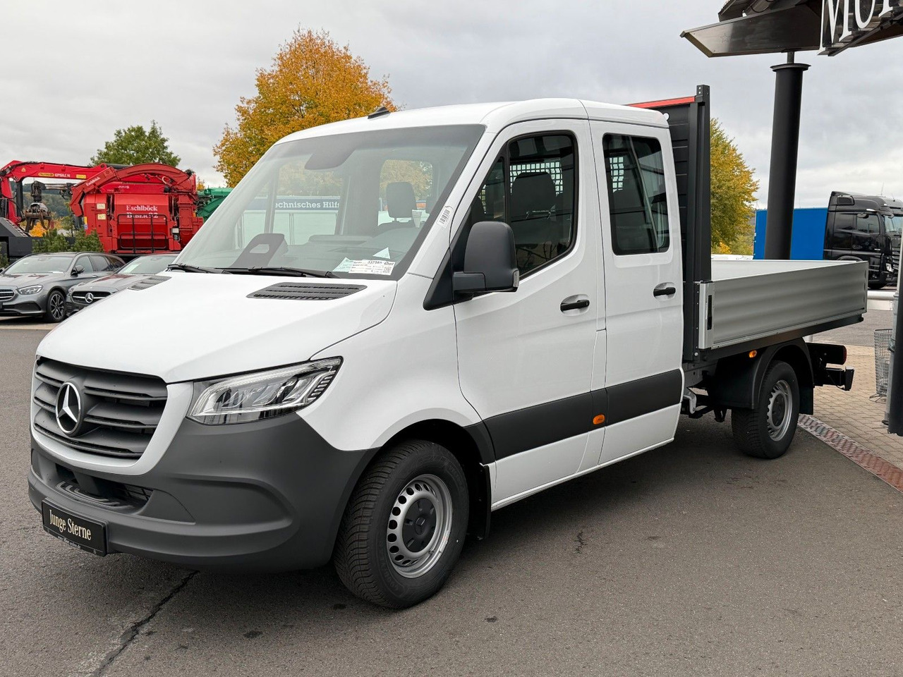 Mercedes-Benz Sprinter 317 CDI 3665 9G DoKa AHK Klima Kamera - Bestelwagen met open laadbak, Bestelwagen met dubbele cabine: afbeelding 3 Mercedes-Benz Sprinter 317 CDI 3665 9G DoKa AHK Klima Kamera - Bestelwagen met open laadbak, Bestelwagen met dubbele cabine: afbeelding 3
