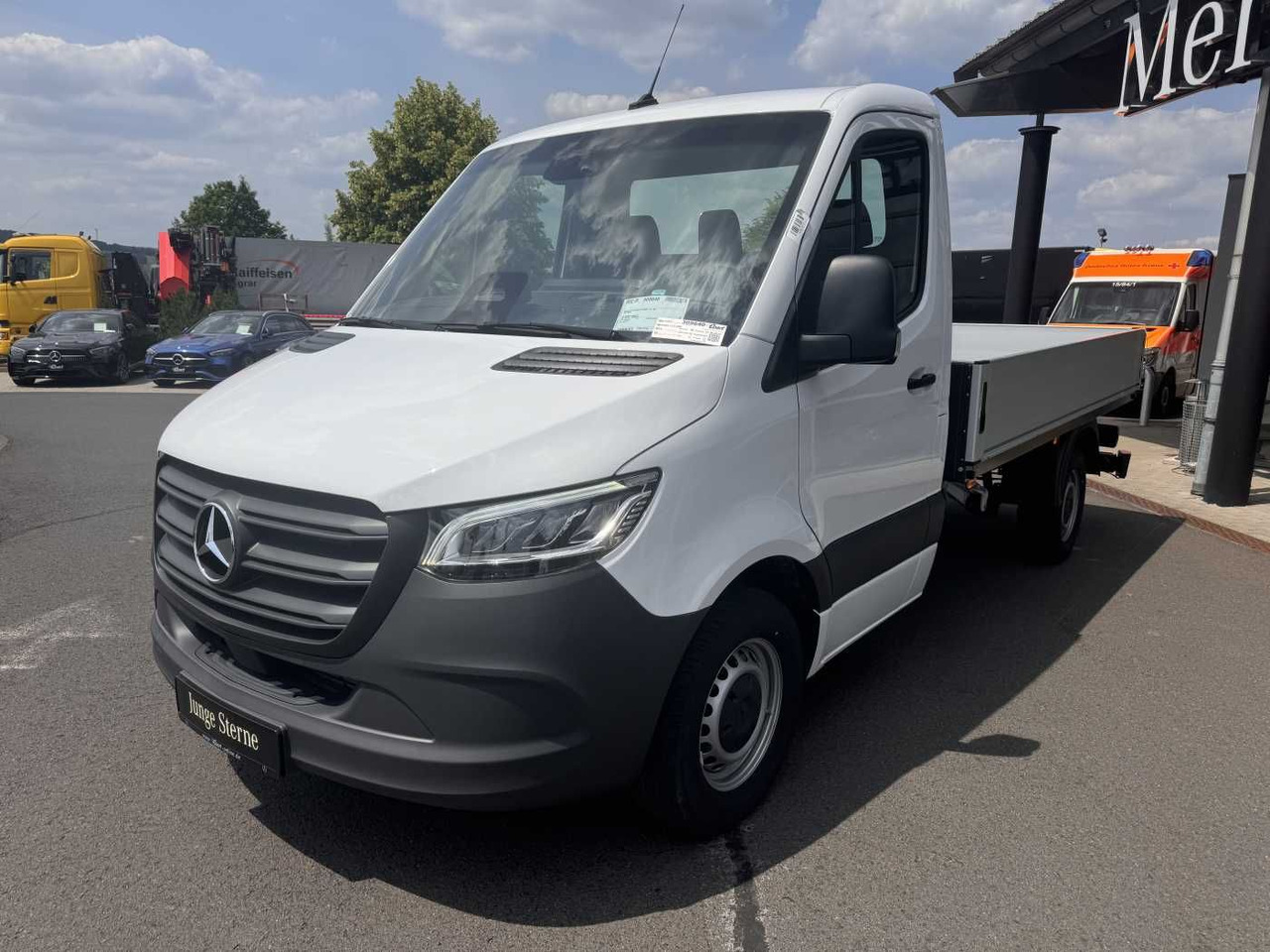 Mercedes-Benz Sprinter 317 CDI 9G 3665 Klima Kamera AHK LED - Bestelwagen met open laadbak: afbeelding 3 Mercedes-Benz Sprinter 317 CDI 9G 3665 Klima Kamera AHK LED - Bestelwagen met open laadbak: afbeelding 3