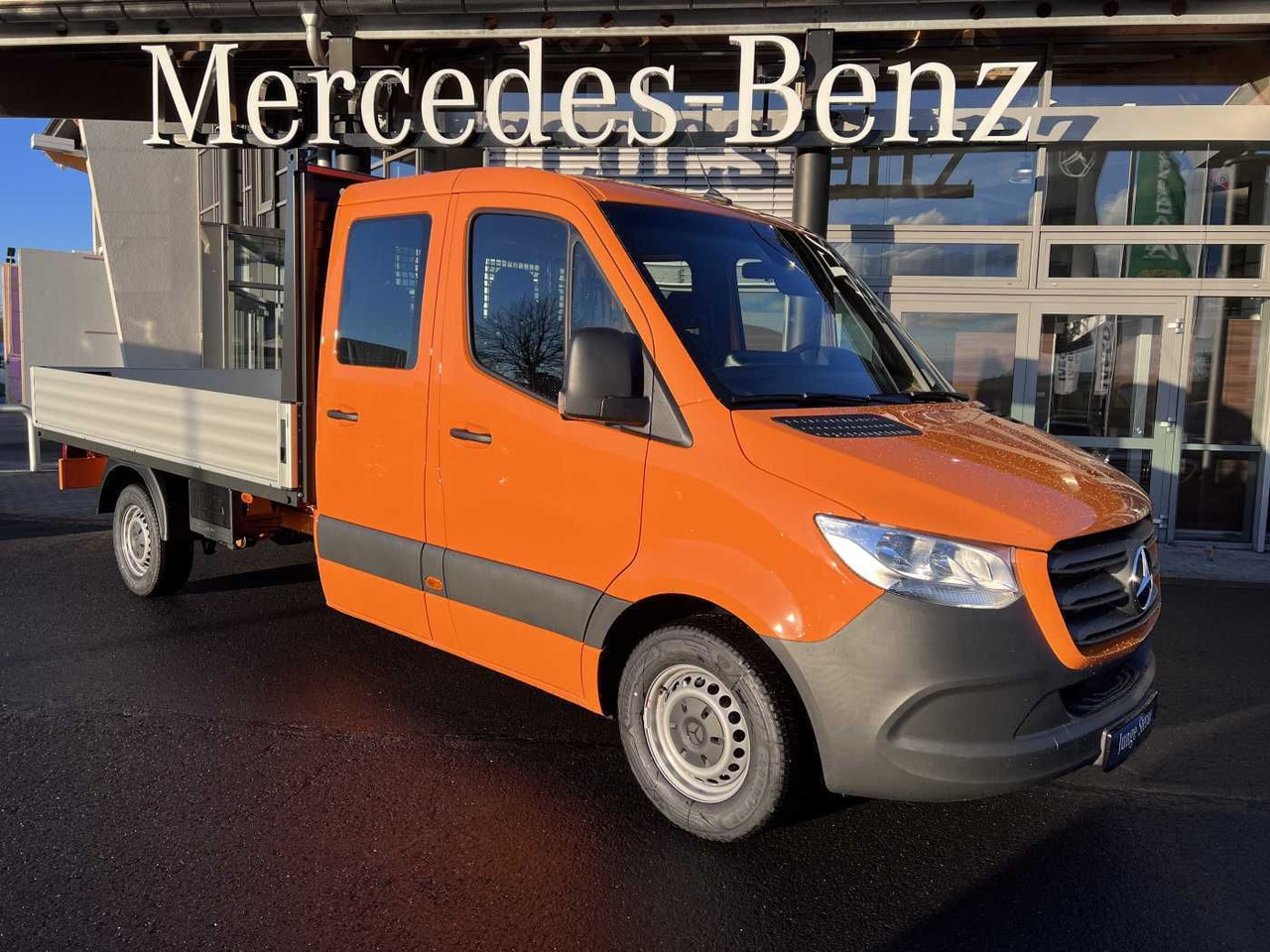 Mercedes-Benz Sprinter 317 CDI DoKa 4325 Klima MBUX Stdheiz - Huifzeil bedrijfswagen, Bestelwagen met dubbele cabine: afbeelding 1 Mercedes-Benz Sprinter 317 CDI DoKa 4325 Klima MBUX Stdheiz - Huifzeil bedrijfswagen, Bestelwagen met dubbele cabine: afbeelding 1