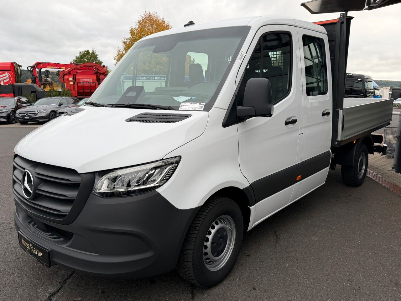 Mercedes-Benz Sprinter 319 CDI 3665 DoKa AHK Klima LED - Bestelwagen met open laadbak, Bestelwagen met dubbele cabine: afbeelding 3 Mercedes-Benz Sprinter 319 CDI 3665 DoKa AHK Klima LED - Bestelwagen met open laadbak, Bestelwagen met dubbele cabine: afbeelding 3