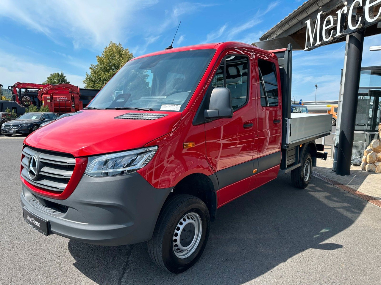 Mercedes-Benz Sprinter 319 CDI 4x4 DoKa Klima AHK3,5to - Bestelwagen met open laadbak, Bestelwagen met dubbele cabine: afbeelding 3 Mercedes-Benz Sprinter 319 CDI 4x4 DoKa Klima AHK3,5to - Bestelwagen met open laadbak, Bestelwagen met dubbele cabine: afbeelding 3