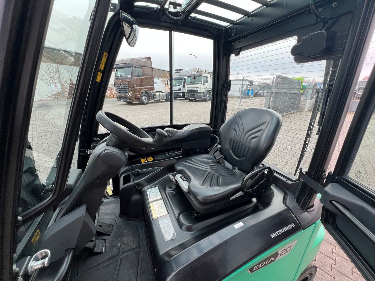 Elektrische heftruck Mitsubishi FB20AN / nur 609h! / 7m Hubhöhe !!: afbeelding 16