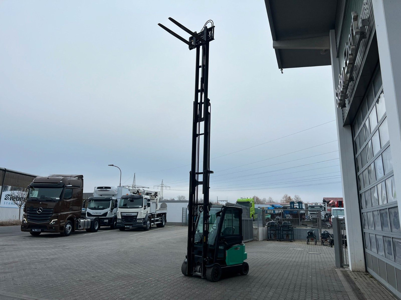 Elektrische heftruck Mitsubishi FB20AN / nur 609h! / 7m Hubhöhe !!: afbeelding 13