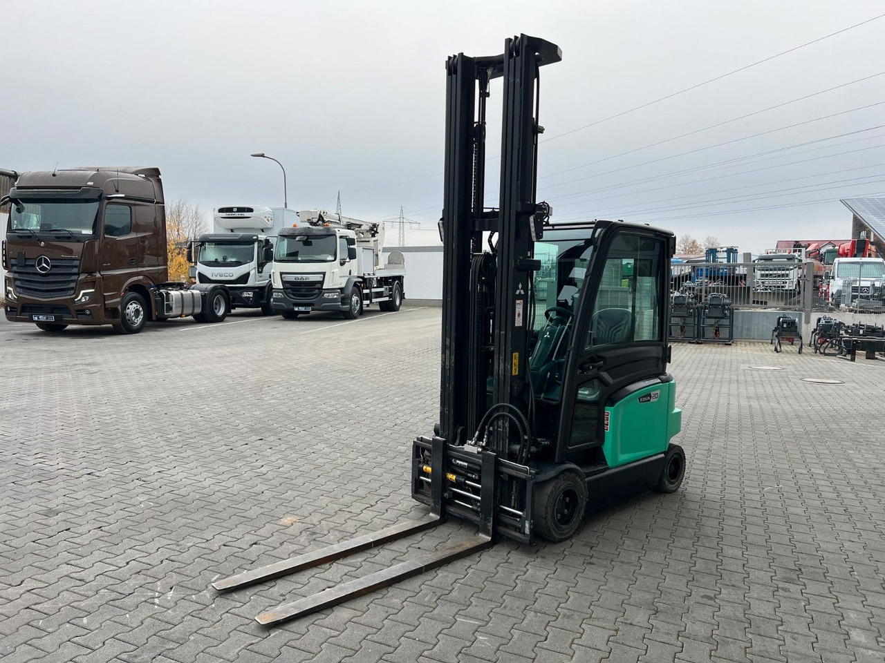 Elektrische heftruck Mitsubishi FB20AN / nur 609h! / 7m Hubhöhe !!: afbeelding 10