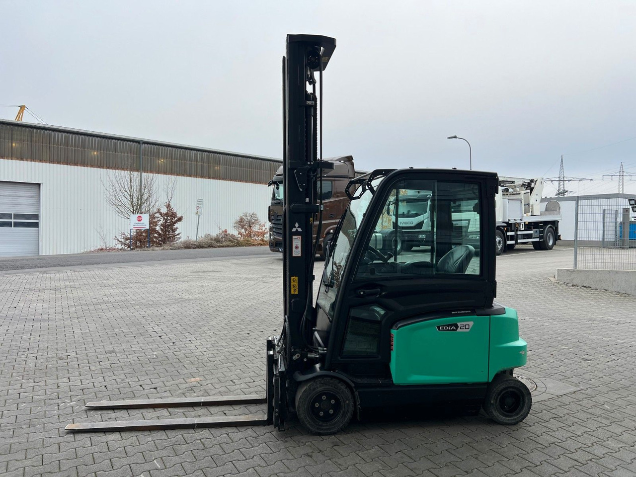 Elektrische heftruck Mitsubishi FB20AN / nur 609h! / 7m Hubhöhe !!: afbeelding 9