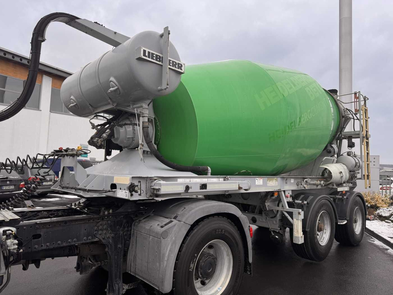 Müller-Mitteltal SF32BM/BT Liebherr HTM1004 10m³ BPW Liftachse - Betonmixer oplegger: afbeelding 3 Müller-Mitteltal SF32BM/BT Liebherr HTM1004 10m³ BPW Liftachse - Betonmixer oplegger: afbeelding 3