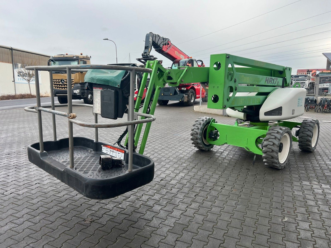 Vrachtwagen hoogwerker Niftylift HR17D 4X4 / 1.636h / 17m Arbeithöhe: afbeelding 9