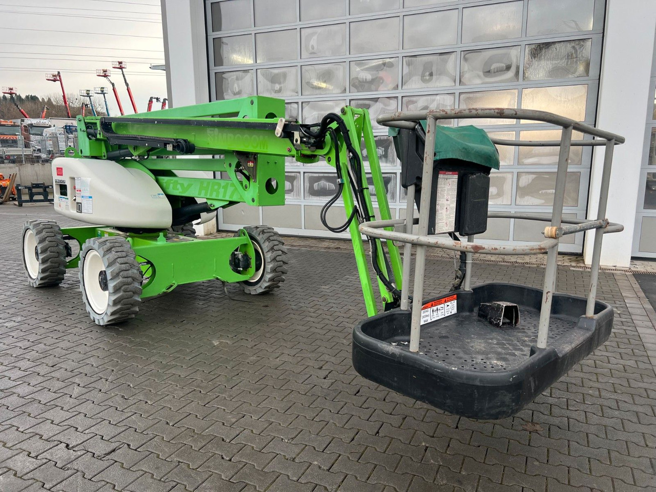 Vrachtwagen hoogwerker Niftylift HR17D 4X4 / 1.636h / 17m Arbeithöhe: afbeelding 11