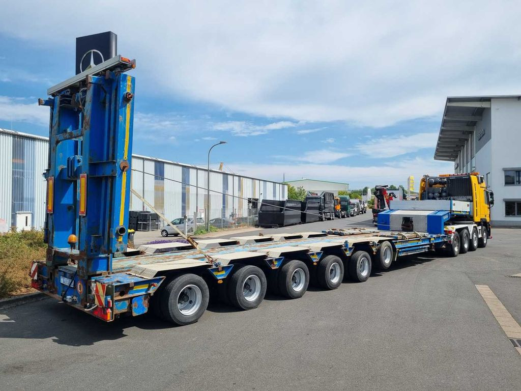 Goldhofer STZ-H6-57/80A Teleskop-Tieflader Waggontransport - Oplegger: afbeelding 3 Goldhofer STZ-H6-57/80A Teleskop-Tieflader Waggontransport - Oplegger: afbeelding 3