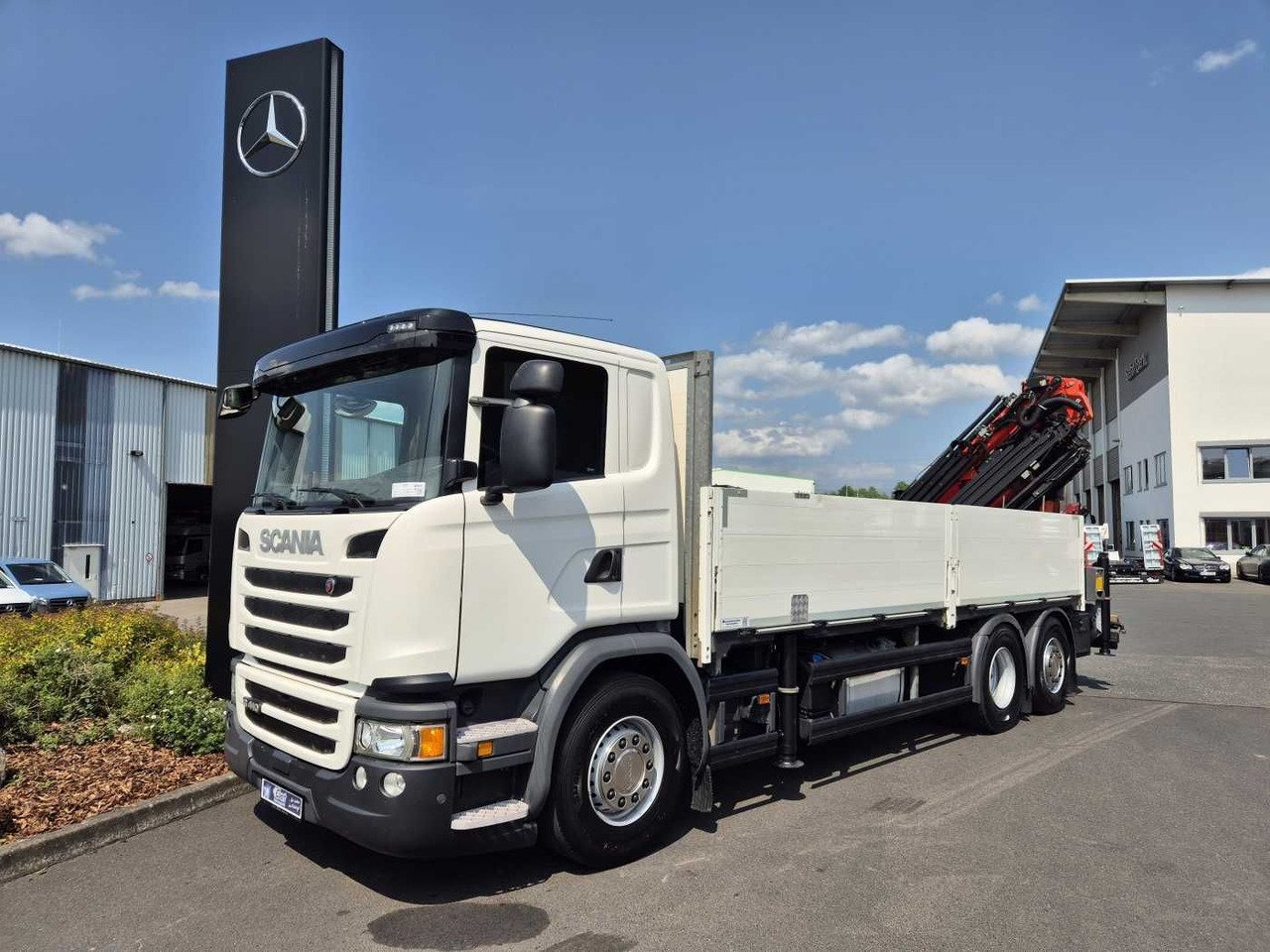 Scania G410 LB6x2*4HNB Palfinger PK 34002-SH E+JIB - Vrachtwagen met open laadbak, Kraanwagen: afbeelding 2 Scania G410 LB6x2*4HNB Palfinger PK 34002-SH E+JIB - Vrachtwagen met open laadbak, Kraanwagen: afbeelding 2