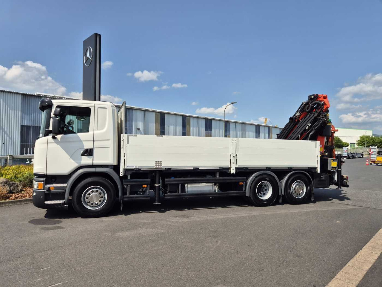 Scania G410 LB6x2*4HNB Palfinger PK 34002-SH E+JIB - Vrachtwagen met open laadbak, Kraanwagen: afbeelding 4 Scania G410 LB6x2*4HNB Palfinger PK 34002-SH E+JIB - Vrachtwagen met open laadbak, Kraanwagen: afbeelding 4