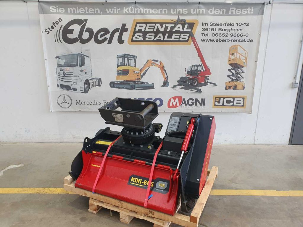 Seppi M. MINI-BMS 105 Mulcher / DEMO / Drehmotor Seppi M. MINI-BMS 105 Mulcher / DEMO / Drehmotor - Bosfrees: afbeelding 1 Seppi M. MINI-BMS 105 Mulcher / DEMO / Drehmotor Seppi M. MINI-BMS 105 Mulcher / DEMO / Drehmotor - Bosfrees: afbeelding 1