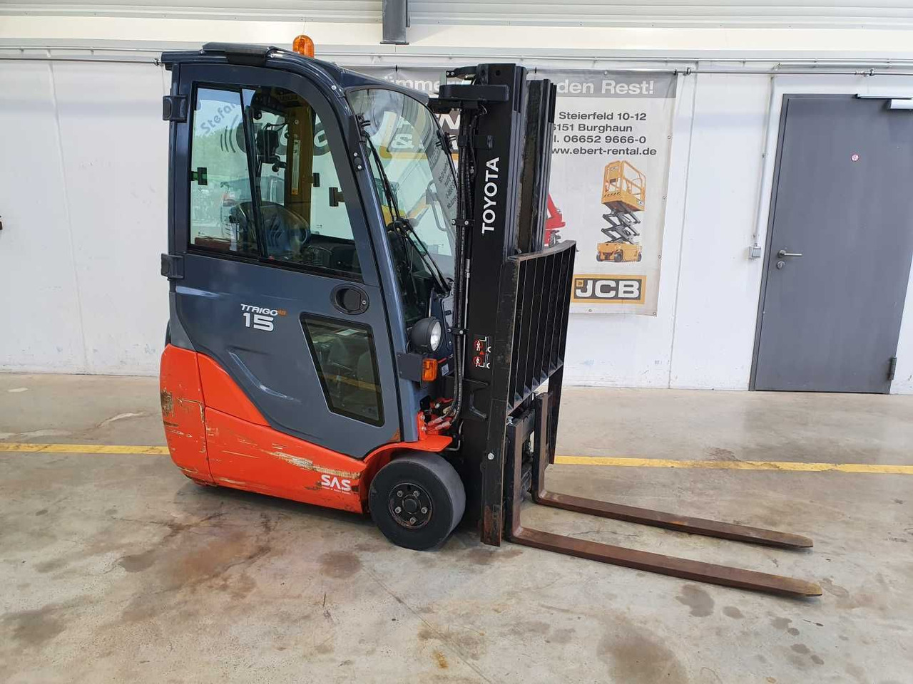 Toyota 8FBET15 / Batterie 07/2023 / HH: 4.3m! / 2.849h - Elektrische heftruck: afbeelding 1 Toyota 8FBET15 / Batterie 07/2023 / HH: 4.3m! / 2.849h - Elektrische heftruck: afbeelding 1