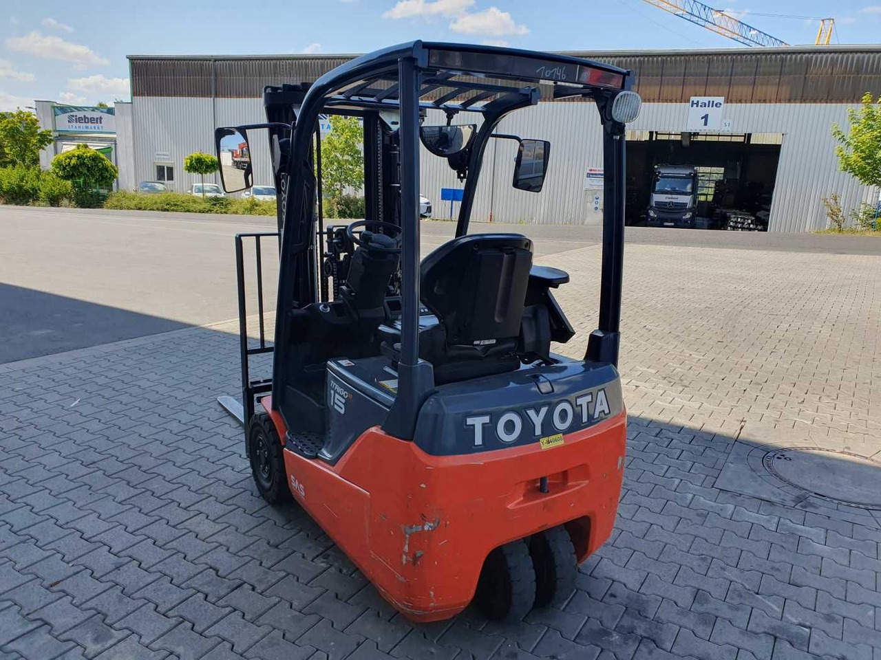 Toyota 8FBET15 / Triplex: 4.30m / nur 1.842h! / SS - Elektrische heftruck: afbeelding 5 Toyota 8FBET15 / Triplex: 4.30m / nur 1.842h! / SS - Elektrische heftruck: afbeelding 5