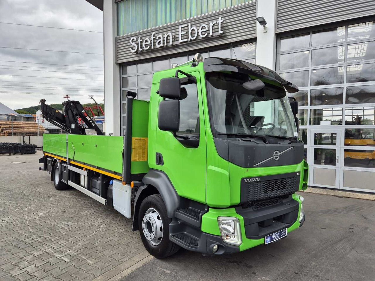 Volvo FL 42 R Kran Hiab XS 088 Funk bis 14 m! Kamera - Vrachtwagen met open laadbak, Kraanwagen: afbeelding 3 Volvo FL 42 R Kran Hiab XS 088 Funk bis 14 m! Kamera - Vrachtwagen met open laadbak, Kraanwagen: afbeelding 3