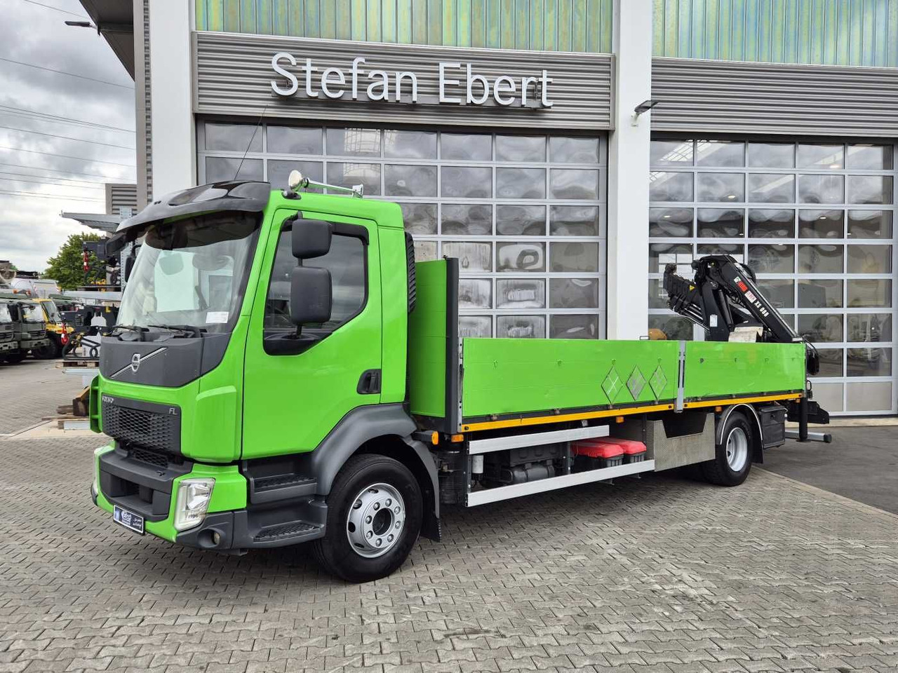 Volvo FL 42 R Kran Hiab XS 088 Funk bis 14 m! Kamera - Vrachtwagen met open laadbak, Kraanwagen: afbeelding 4 Volvo FL 42 R Kran Hiab XS 088 Funk bis 14 m! Kamera - Vrachtwagen met open laadbak, Kraanwagen: afbeelding 4