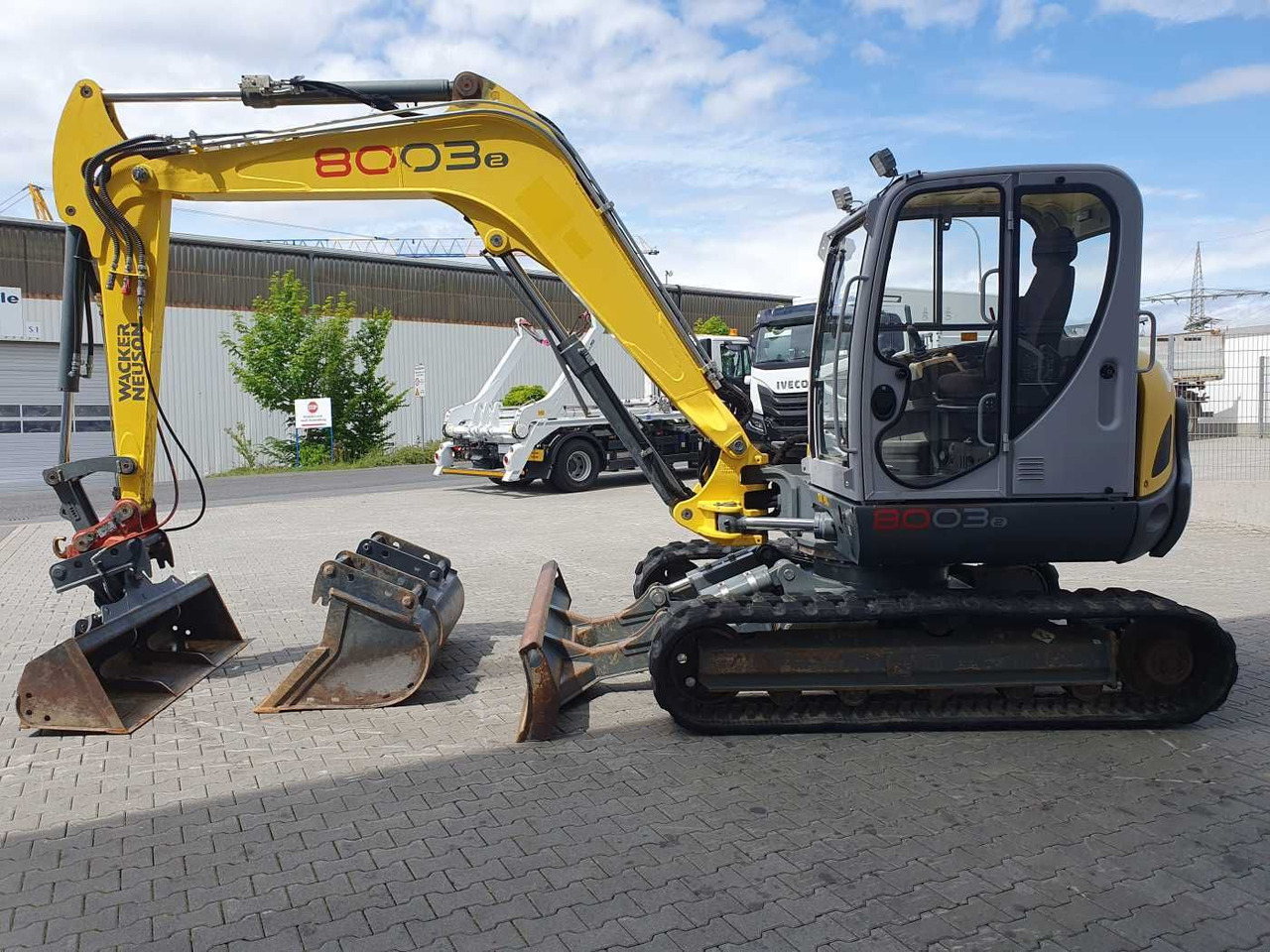 Rupsgraafmachine Wacker 8003 / MS08 / nur 4.035h / 2014 / Löffelpaket: afbeelding 6