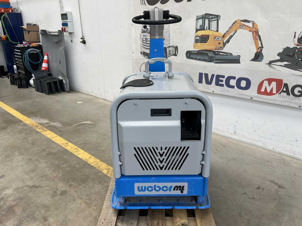 Trilplaat Weber CR 9 Hatz-Diesel / 736kg / E-Start / DEMO: afbeelding 9