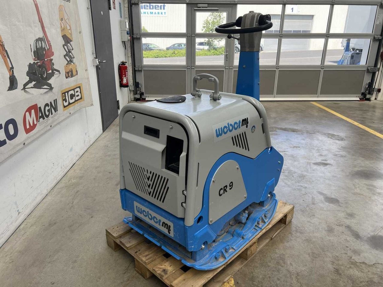 Trilplaat Weber CR 9 Hatz-Diesel / 736kg / E-Start / DEMO: afbeelding 8