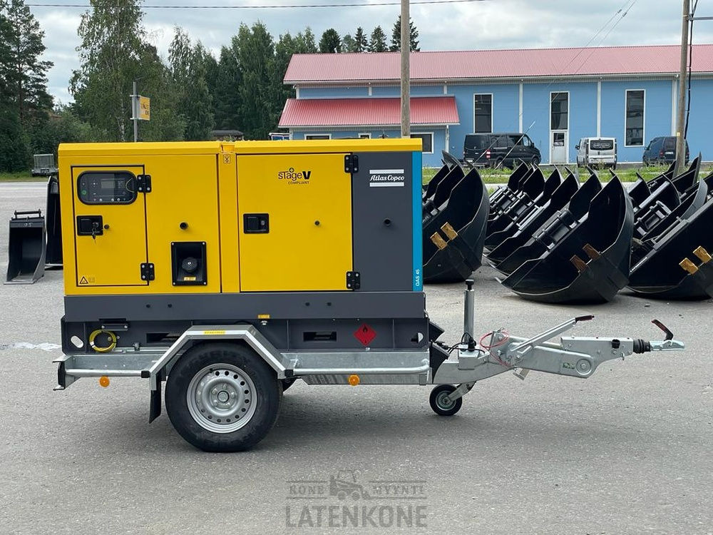 Atlas Copco QAS 45 50 Hz Generaattori StageV vetovarustuksella - Industrie generator: afbeelding 2 Atlas Copco QAS 45 50 Hz Generaattori StageV vetovarustuksella - Industrie generator: afbeelding 2