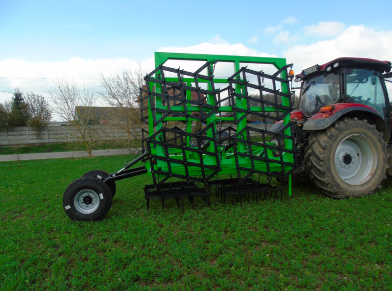 DARMEX 12-section 2-row Tine Harrow - Eg: afbeelding 1 DARMEX 12-section 2-row Tine Harrow - Eg: afbeelding 1