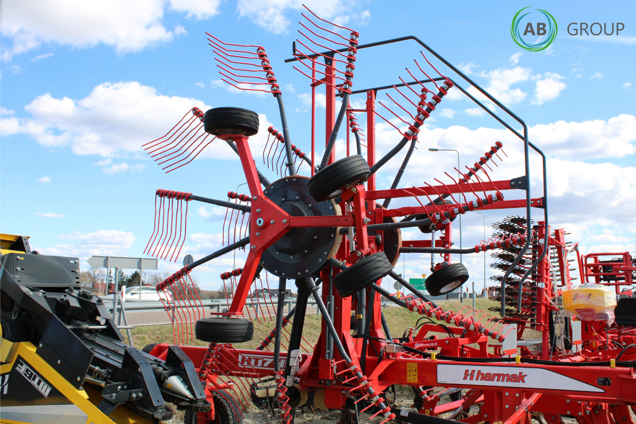 Zgrabiarka dwukaruzelowa Harmak HT-745 - Hooischudder: afbeelding 2 Zgrabiarka dwukaruzelowa Harmak HT-745 - Hooischudder: afbeelding 2