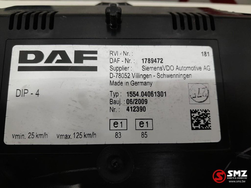 Instrumentenpaneel voor Vrachtwagen DAF Occ instrumentenpaneel DAF: afbeelding 6