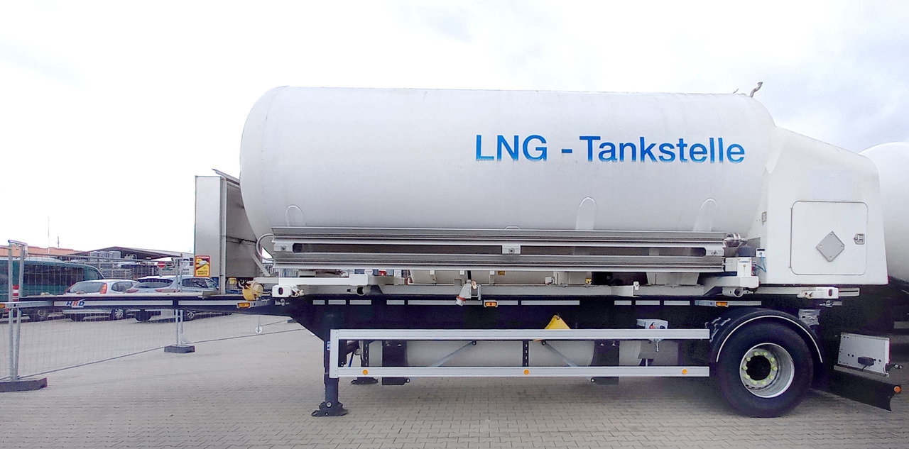 Schwingenschlögel LNG tank filling station Methan Gas Cryogenic tank gas tank - Tankoplegger: afbeelding 2 Schwingenschlögel LNG tank filling station Methan Gas Cryogenic tank gas tank - Tankoplegger: afbeelding 2