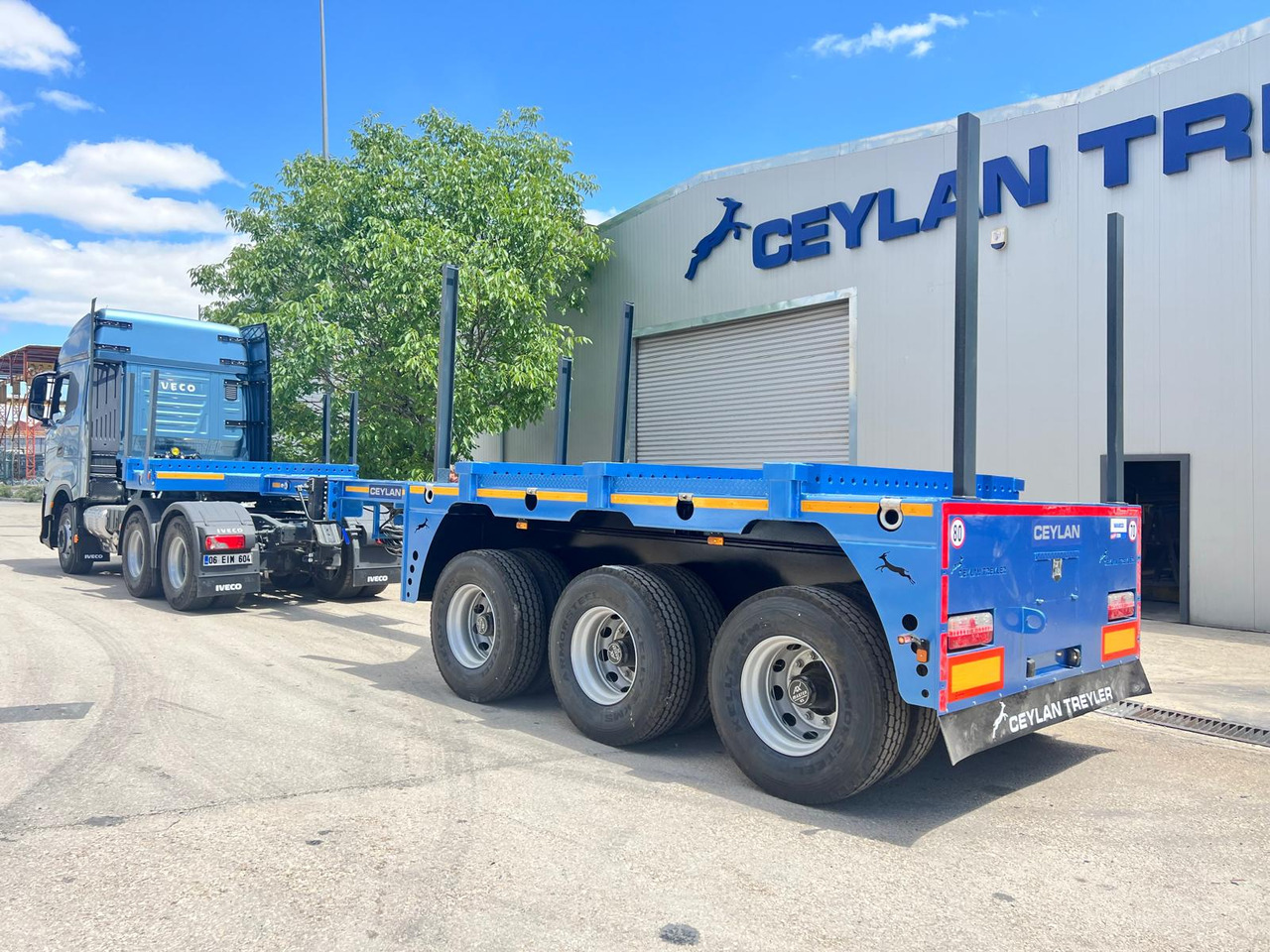 CEYLAN 3 AXLES STANDART & EXTENDABLE LOWBED - Dieplader oplegger: afbeelding 1 CEYLAN 3 AXLES STANDART & EXTENDABLE LOWBED - Dieplader oplegger: afbeelding 1