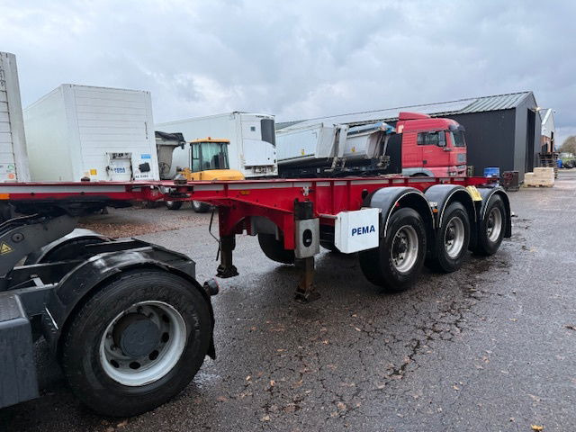 Van Hool 20 FT - Containertransporter/ Wissellaadbak oplegger: afbeelding 2 Van Hool 20 FT - Containertransporter/ Wissellaadbak oplegger: afbeelding 2