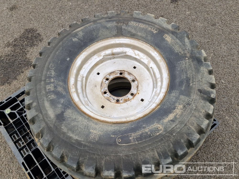 10.00-16 Tyre & Rim to suit Massey Ferguson (2 of) - Band: afbeelding 5 10.00-16 Tyre & Rim to suit Massey Ferguson (2 of) - Band: afbeelding 5