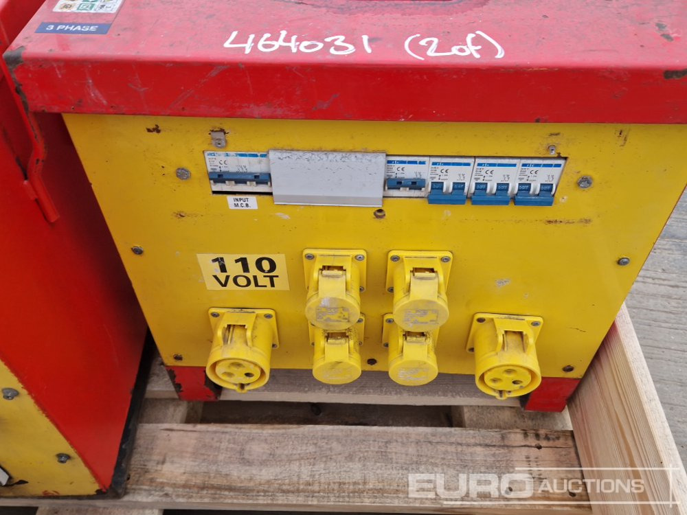 Bouwmaterieel 110Volt 6 Way Transformer (2 of): afbeelding 10