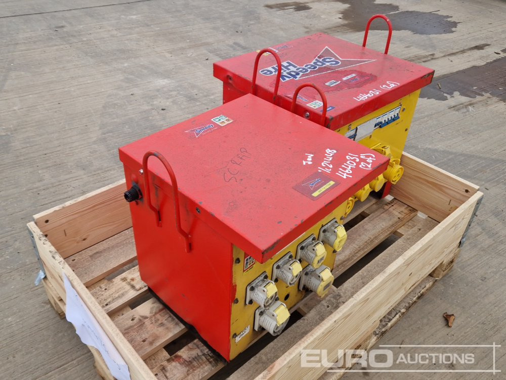 Bouwmaterieel 110Volt 6 Way Transformer (2 of): afbeelding 7