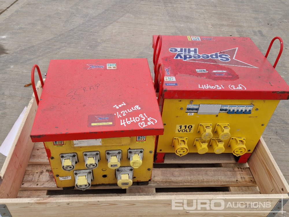 Bouwmaterieel 110Volt 6 Way Transformer (2 of): afbeelding 8