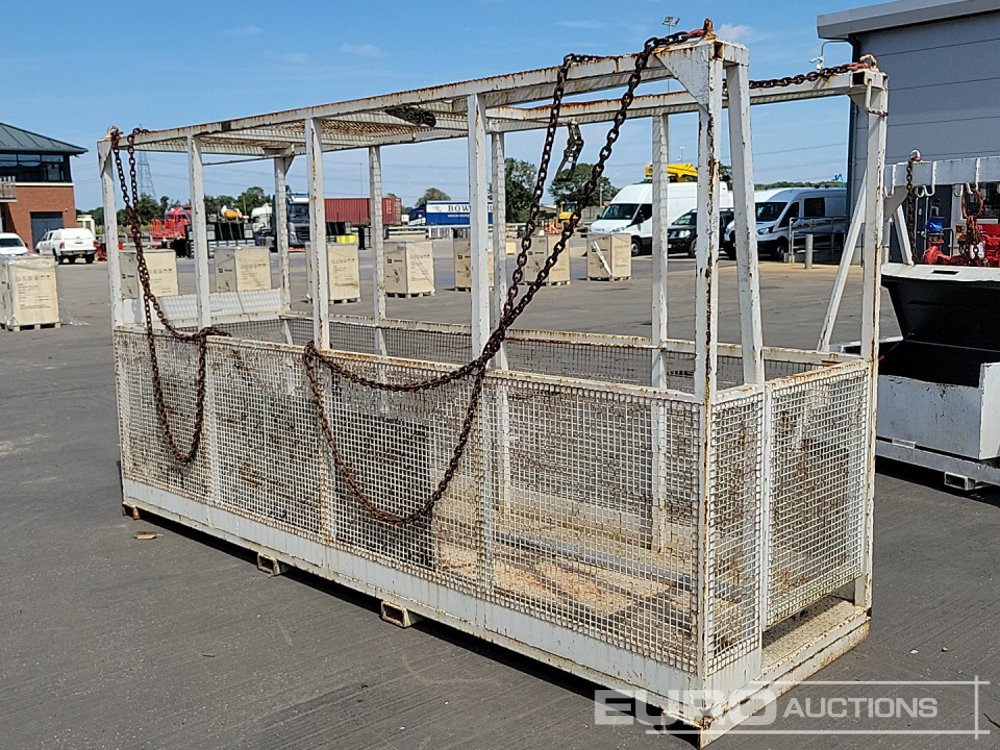 13' x 4' Man Basket to suit Crane/Forks - Bouwmaterieel: afbeelding 1 13' x 4' Man Basket to suit Crane/Forks - Bouwmaterieel: afbeelding 1