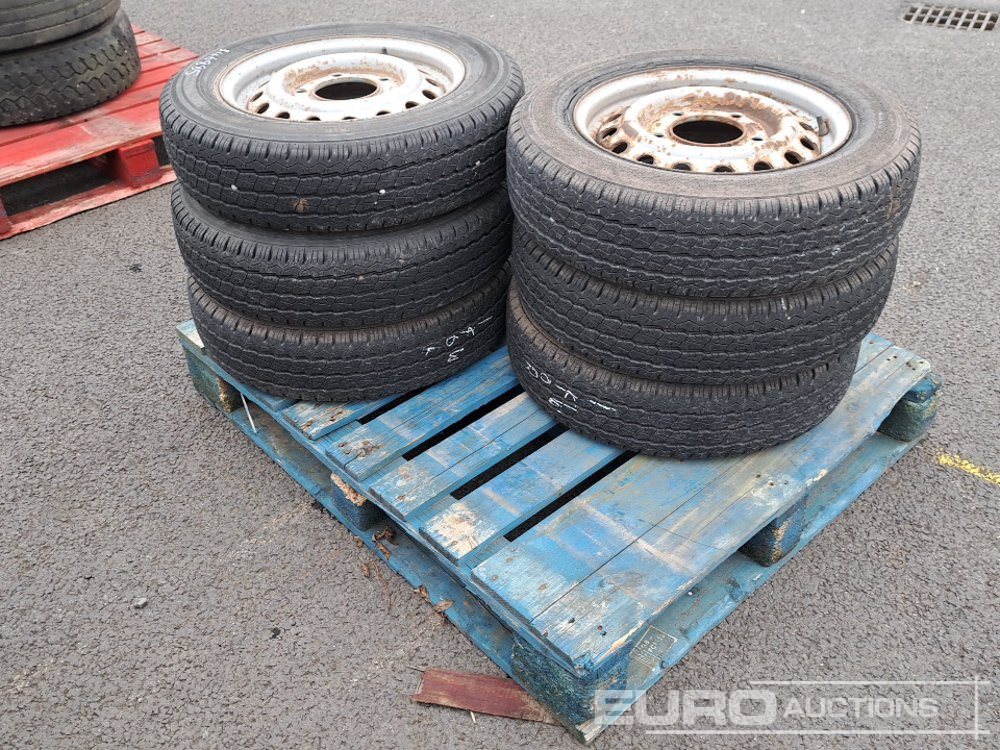 175/75R16 Tyre & Rim to suit Ivor Williams Trailer (6 of) - Band: afbeelding 2 175/75R16 Tyre & Rim to suit Ivor Williams Trailer (6 of) - Band: afbeelding 2