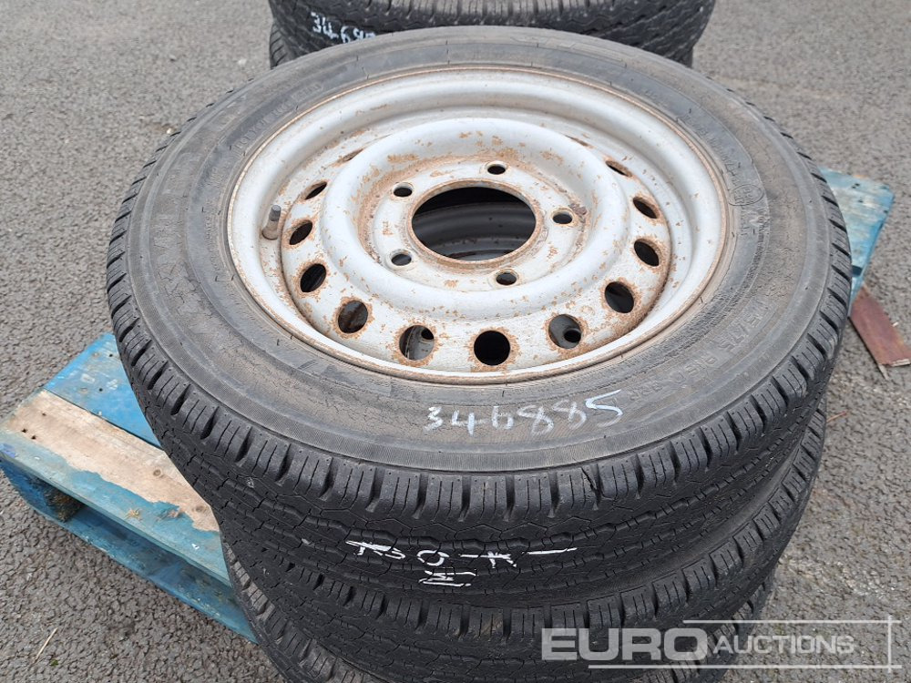 175/75R16 Tyre & Rim to suit Ivor Williams Trailer (6 of) - Band: afbeelding 5 175/75R16 Tyre & Rim to suit Ivor Williams Trailer (6 of) - Band: afbeelding 5