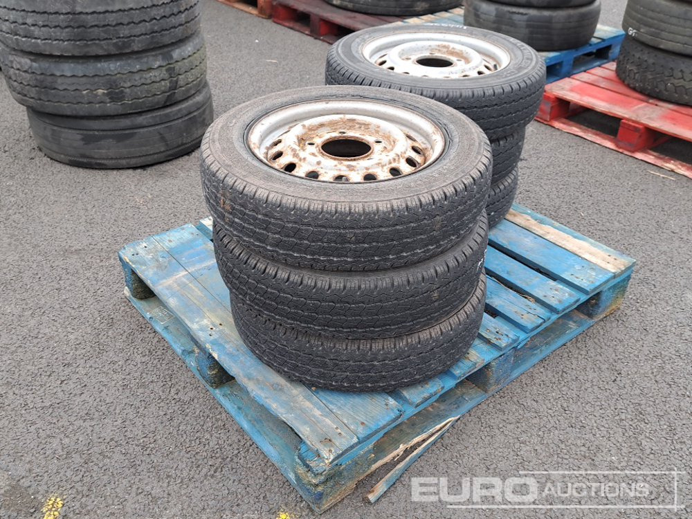 175/75R16 Tyre & Rim to suit Ivor Williams Trailer (6 of) - Band: afbeelding 3 175/75R16 Tyre & Rim to suit Ivor Williams Trailer (6 of) - Band: afbeelding 3