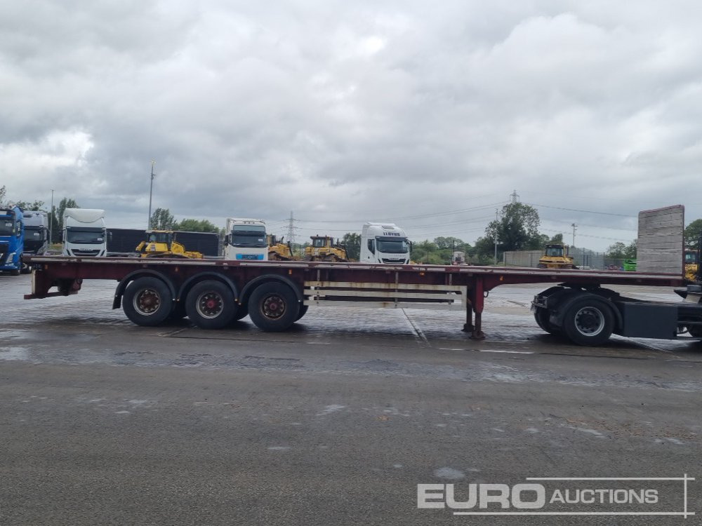 2002 General Trailers PJDSF3 - Vlakke/ Open oplegger: afbeelding 4 2002 General Trailers PJDSF3 - Vlakke/ Open oplegger: afbeelding 4