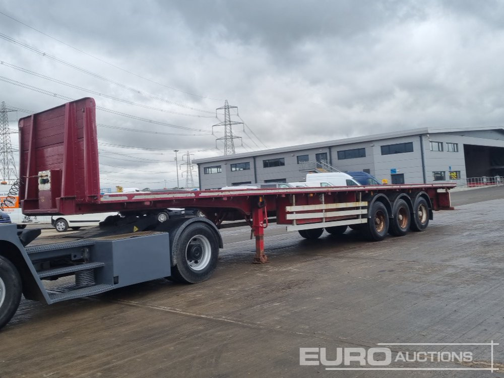 2002 General Trailers PJDSF3 - Vlakke/ Open oplegger: afbeelding 1 2002 General Trailers PJDSF3 - Vlakke/ Open oplegger: afbeelding 1