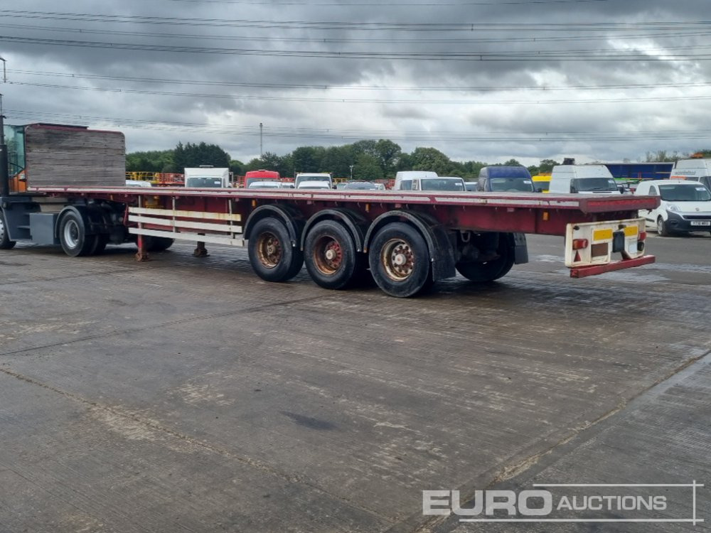 2002 General Trailers PJDSF3 - Vlakke/ Open oplegger: afbeelding 3 2002 General Trailers PJDSF3 - Vlakke/ Open oplegger: afbeelding 3